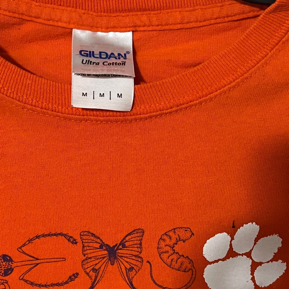 Clemson Tee with Bug Design - Picture 3 of 5